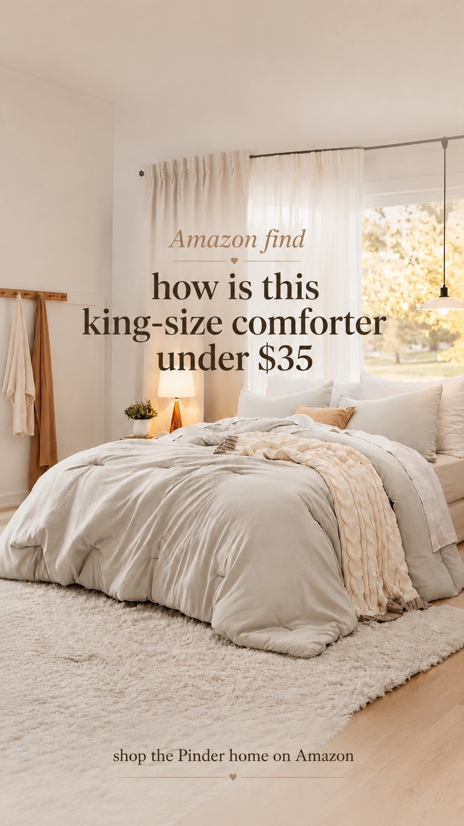 I honestly can’t believe this comforter is under $35

#LTKHome