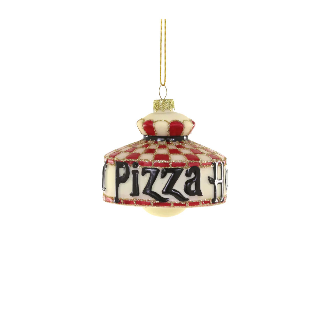 Pizza Lamp Ornament | Pink Antlers
