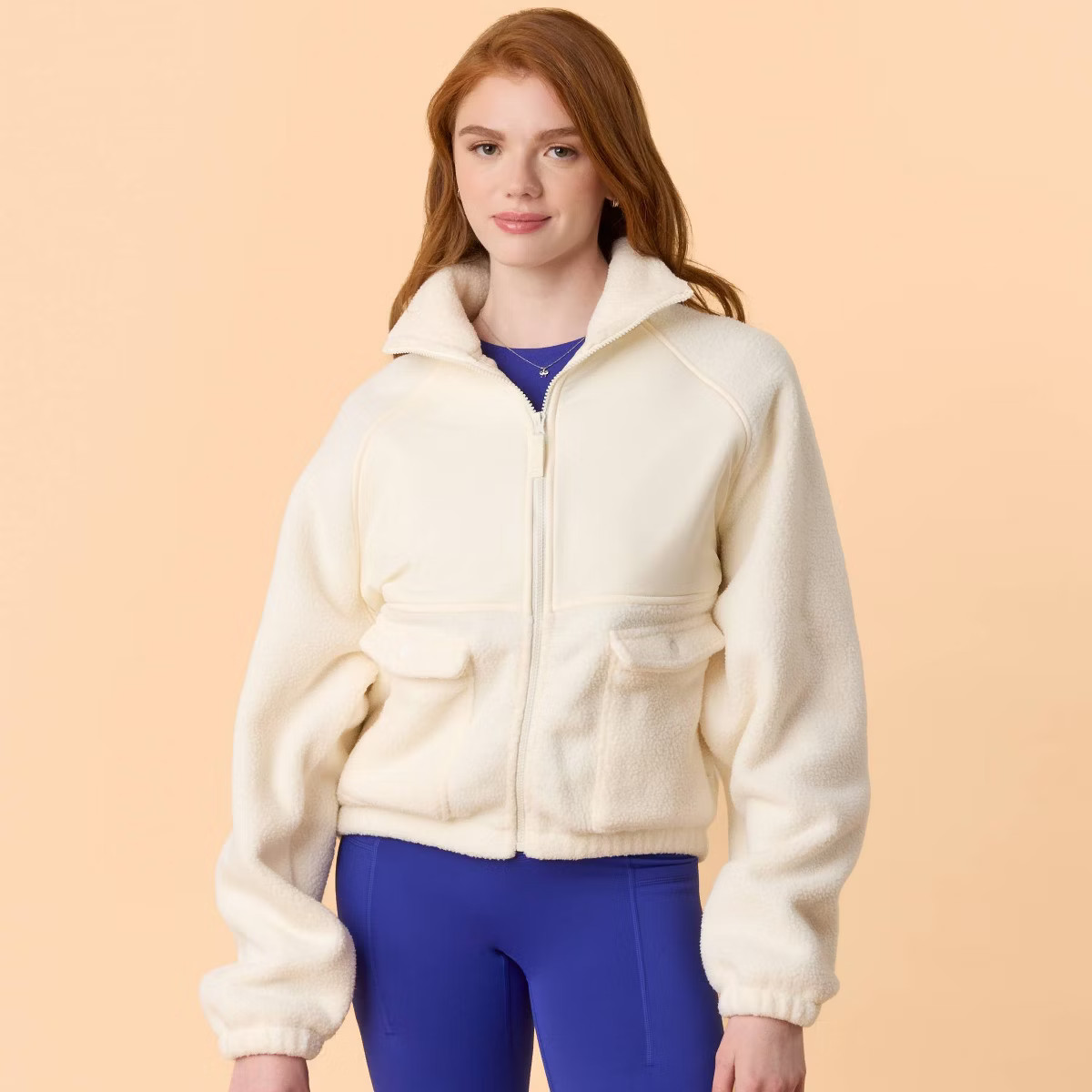Blogilates Women's Bonfire Fleece Jacket | Target
