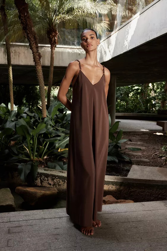 LONG STRAPPY DRESS | Zara US