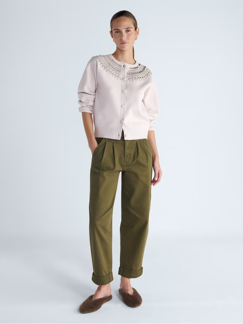 Scoop Women's and Women\u2019s Plus Embellished Cardigan, Sizes XS-4X | Walmart (US)