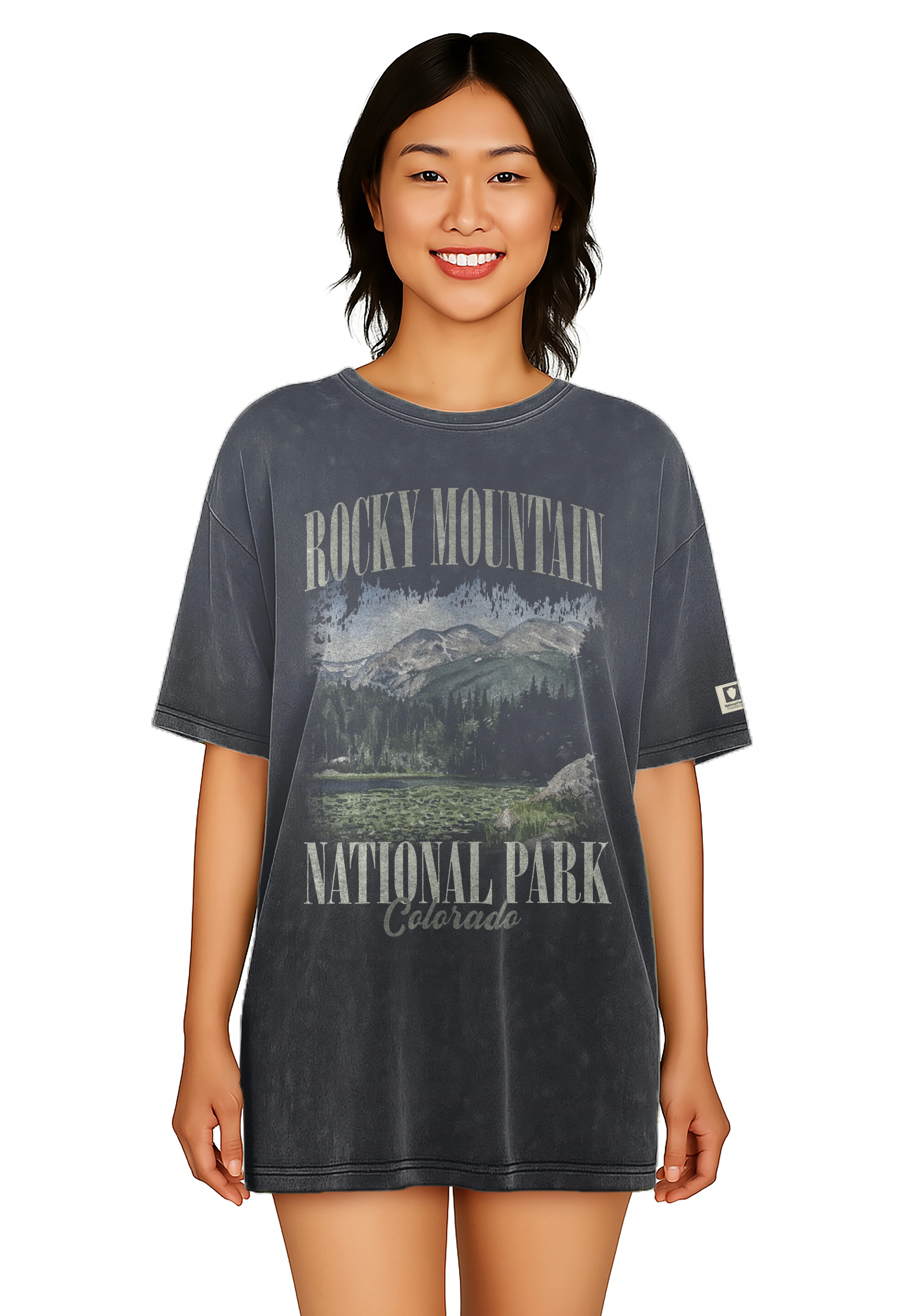 Rocky Mountain Women's Oversized Sleep Shirt, Sizes XS-3X | Walmart (US)