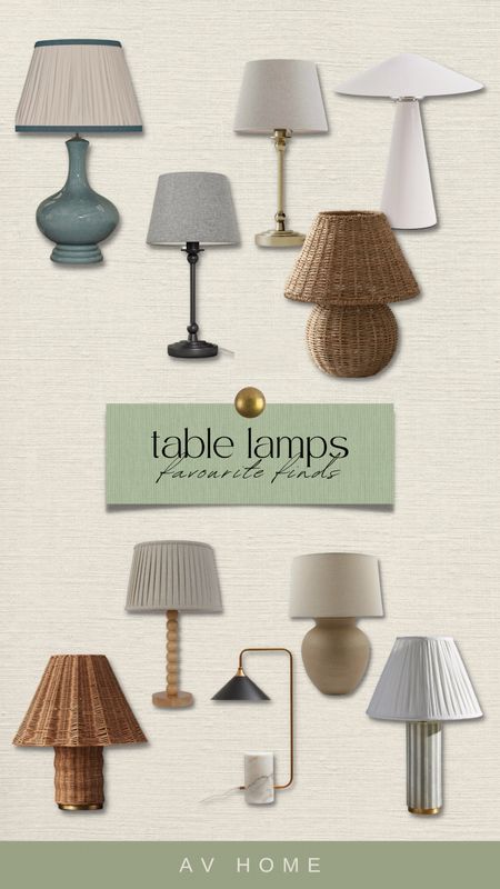 Table lamps starting at £45

#LTKFind #LTKhome