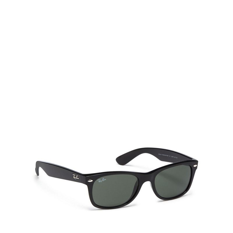 Ray-Ban - Black Plastic Wayfarer Rb2132 Rectangular Sunglasses | Debenhams UK