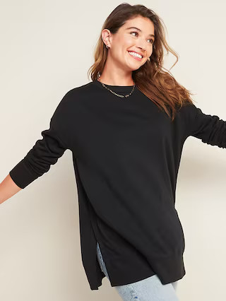 Loose Tunic Sweatshirt for Women | Old Navy (US)