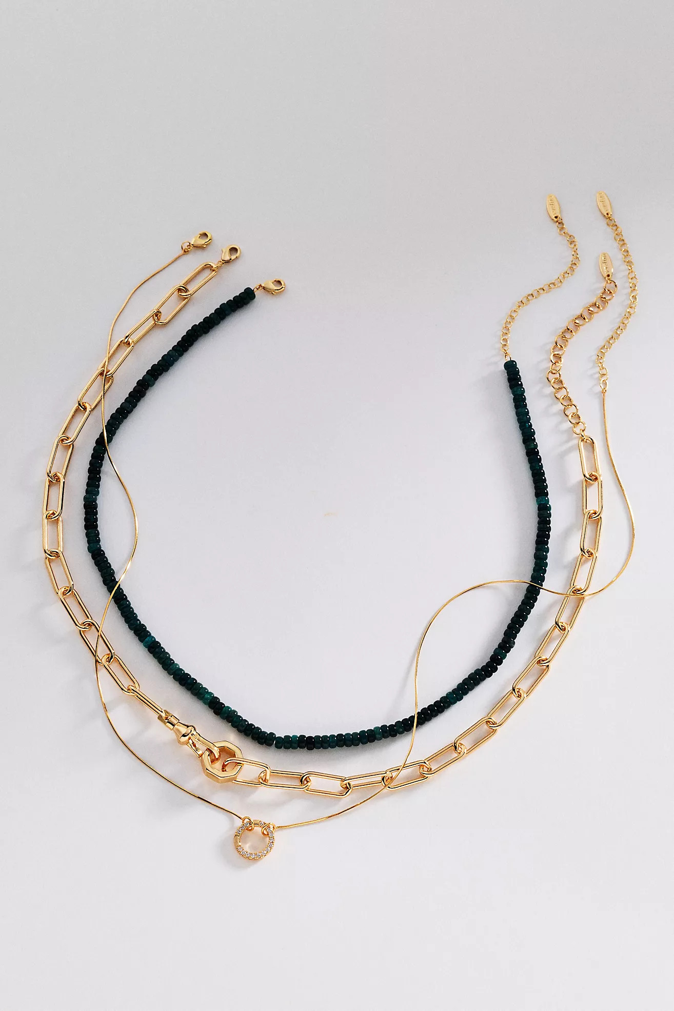 Shades of Sea Layering Necklaces | Anthropologie (US)