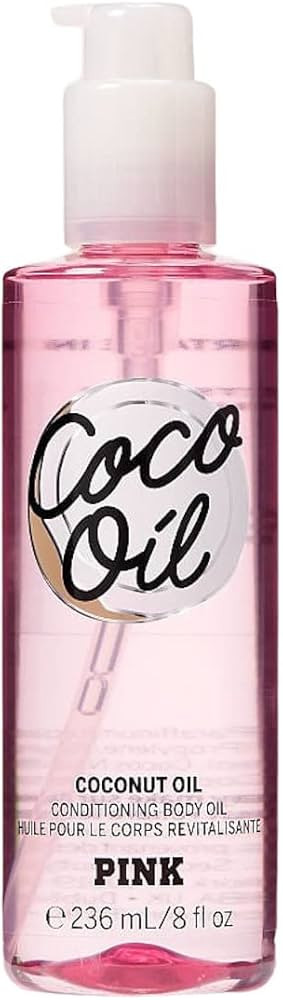 Victoria's Secret Pink Coco Oil Soothing Body Care Body Oil 8 oz. (Coco Oil) | Amazon (US)