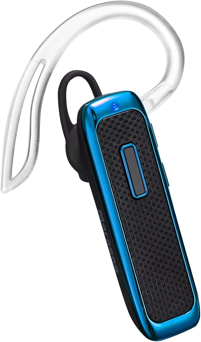 Bluetooth Headset, Wireless Bluetooth Earpiece w/ 18 Hours Playtime and Noise Cancelling Mic,Ultr... | Amazon (US)