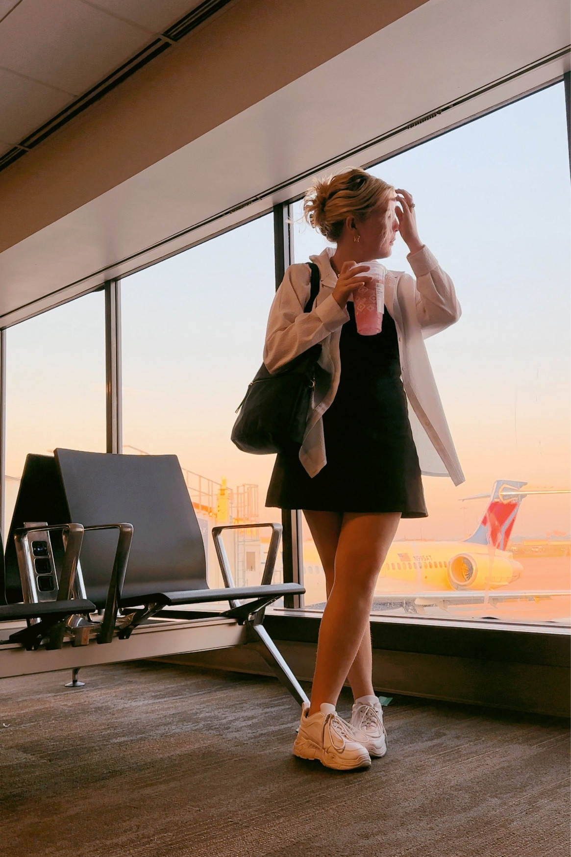 Travel fashion, Comfortable outfits, Travel style, Athleisure wear, Tennis dresses, Sporty chic, Active wear, Performance fabrics, Breathable clothing, On-the-go outfits, Travel essentials, Versatile fashion, Lightweight attire, Casual elegance, Active lifestyle

#LTKFindsUnder50 #LTKTravel #LTKActive