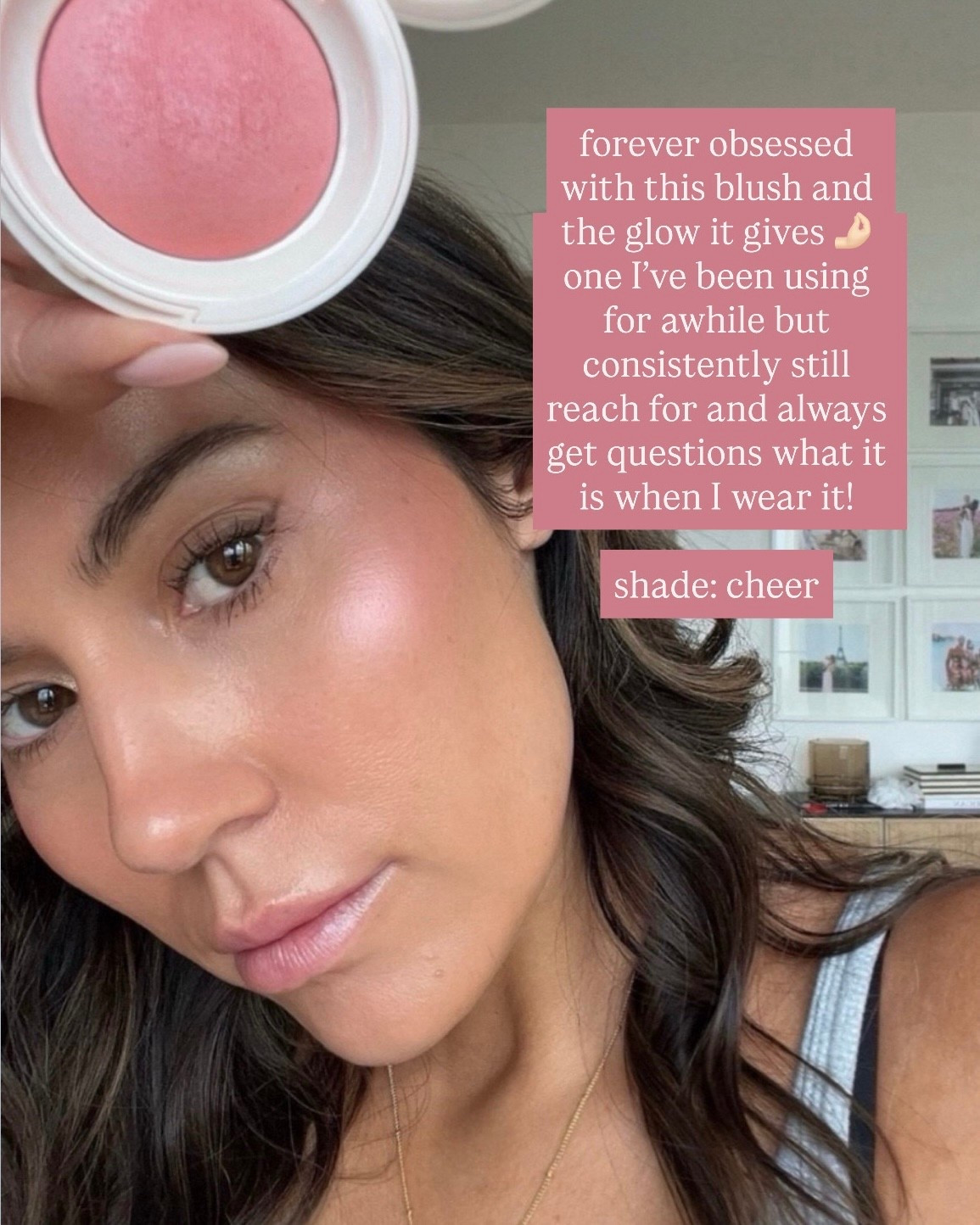 This blush! 
Blush Shade: cheer 
Code: EVERYTHING



Blush, Sephora blush, rare beauty makeup

#LTKOver40 #LTKGiftGuide #LTKBeauty