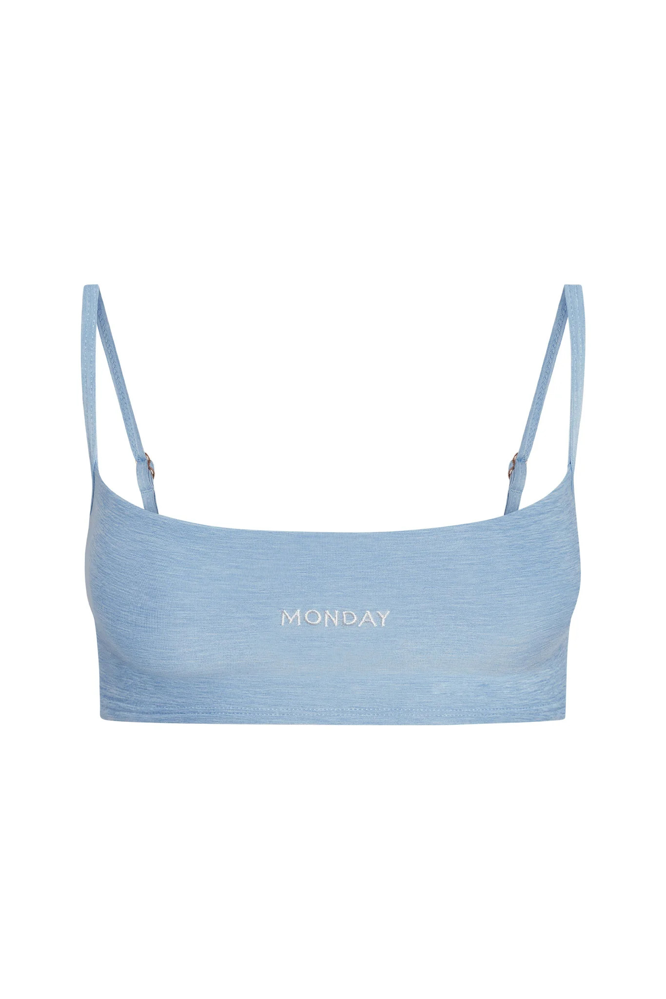 Olympic Bra - Heather Sky | Monday Swimwear
