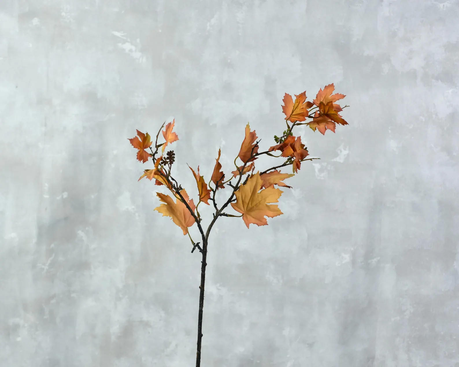 Faux Orange Maple Leaf - High Quality Artificial Foliage/ Greenery / Plant / Wedding / Autumn / A... | Etsy (US)