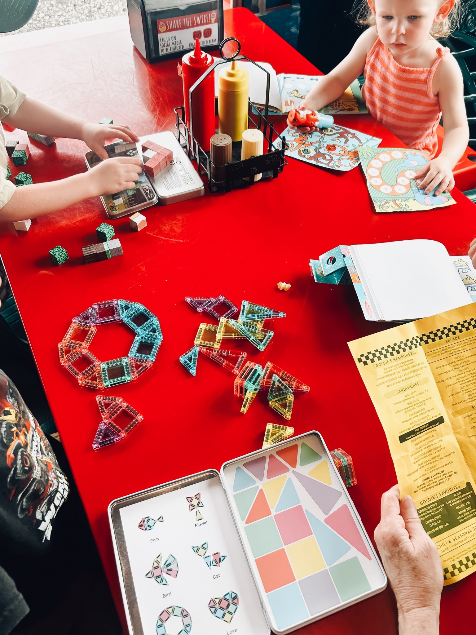 NEW toys in our restaurant bag. 

#LTKKids #LTKFamily #LTKTravel