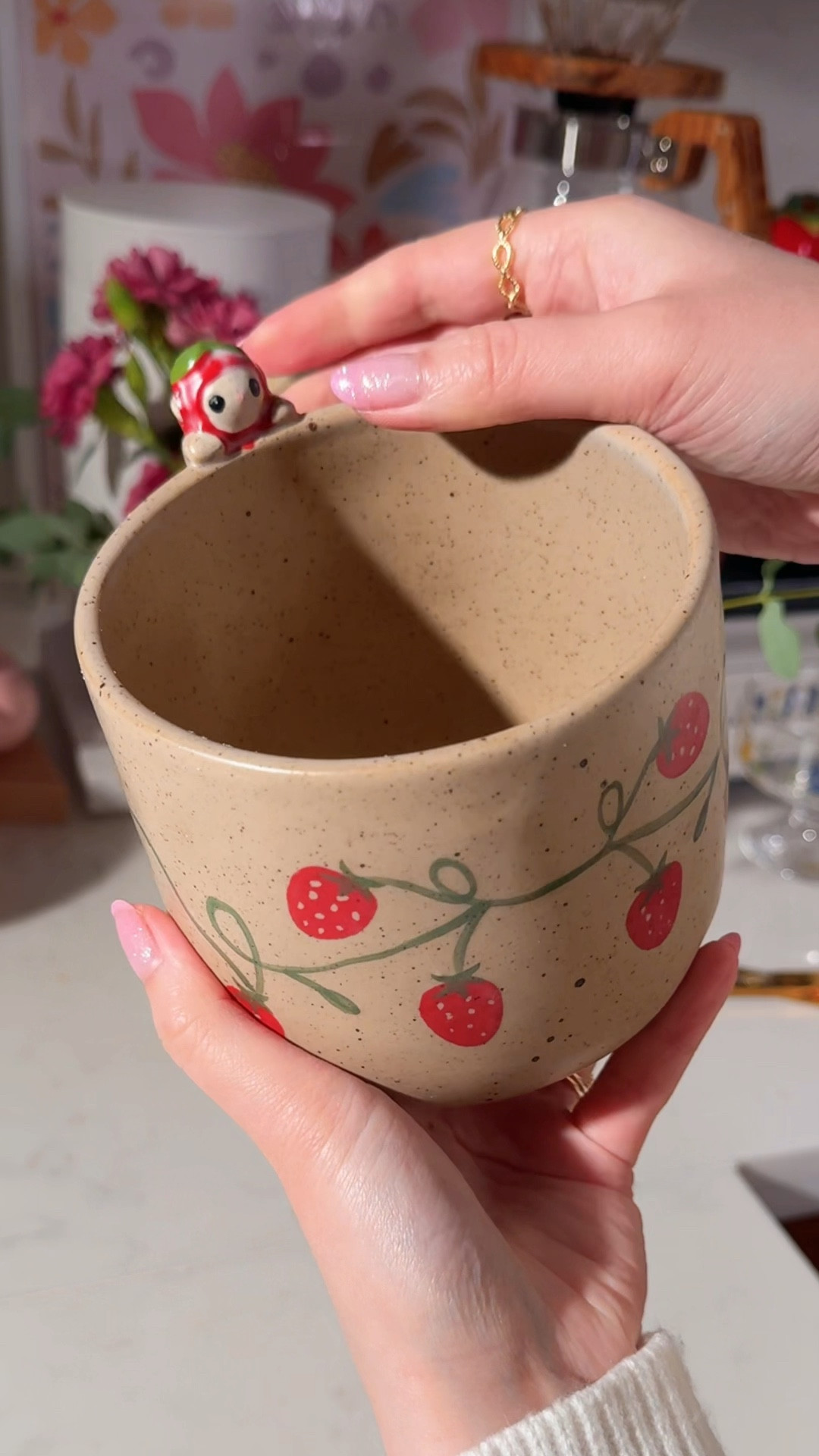 Strawberry Cat Planter! For a cozy home (Urban Outfitters)

#LTKVideo #LTKhome
