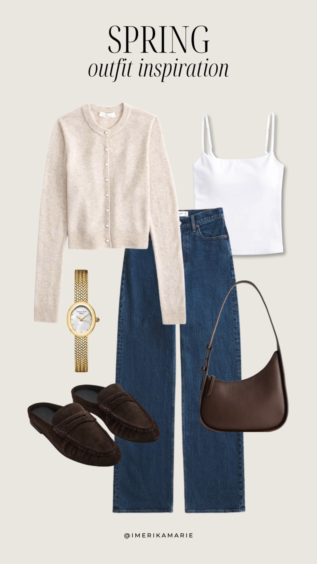 Easy Spring Outfit

An easy everyday look with a cardigan, jeans, and loafer mules. 

Comfortable pieces that work for weekends, errands, or coffee runs. 

Steve Madden Rafe Loafers run true to size! 

 

#LTKootd #LTKSeasonal #LTKPetite