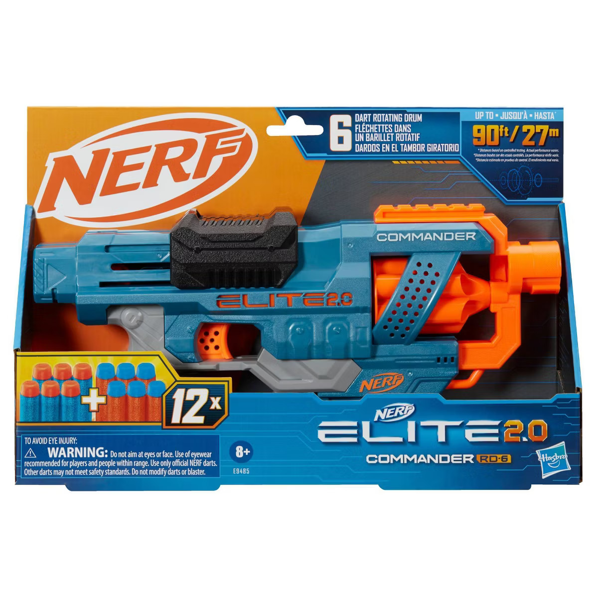 NERF Elite 2.0 Commander RD 6 Toy Blaster | Target