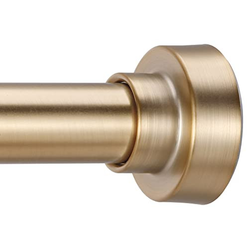 Shower Curtain Rod Tension- No Drill, Never Rust, Non-Slip Spring Tension Rods for Window/Bathroo... | Amazon (US)