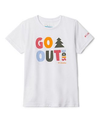 Columbia Big Girls Fourmile Creek Short Sleeves Graphic T-shirt & Reviews - Shirts & Tops - Kids... | Macys (US)