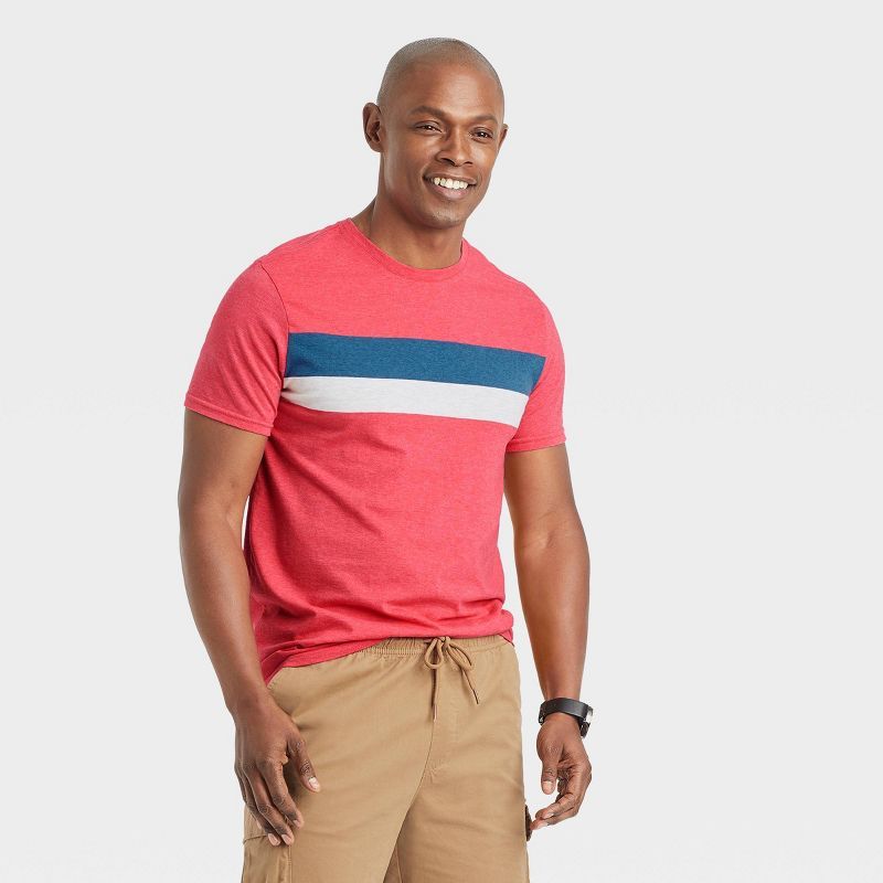 Men's Striped T-Shirt - Goodfellow & Co™ | Target
