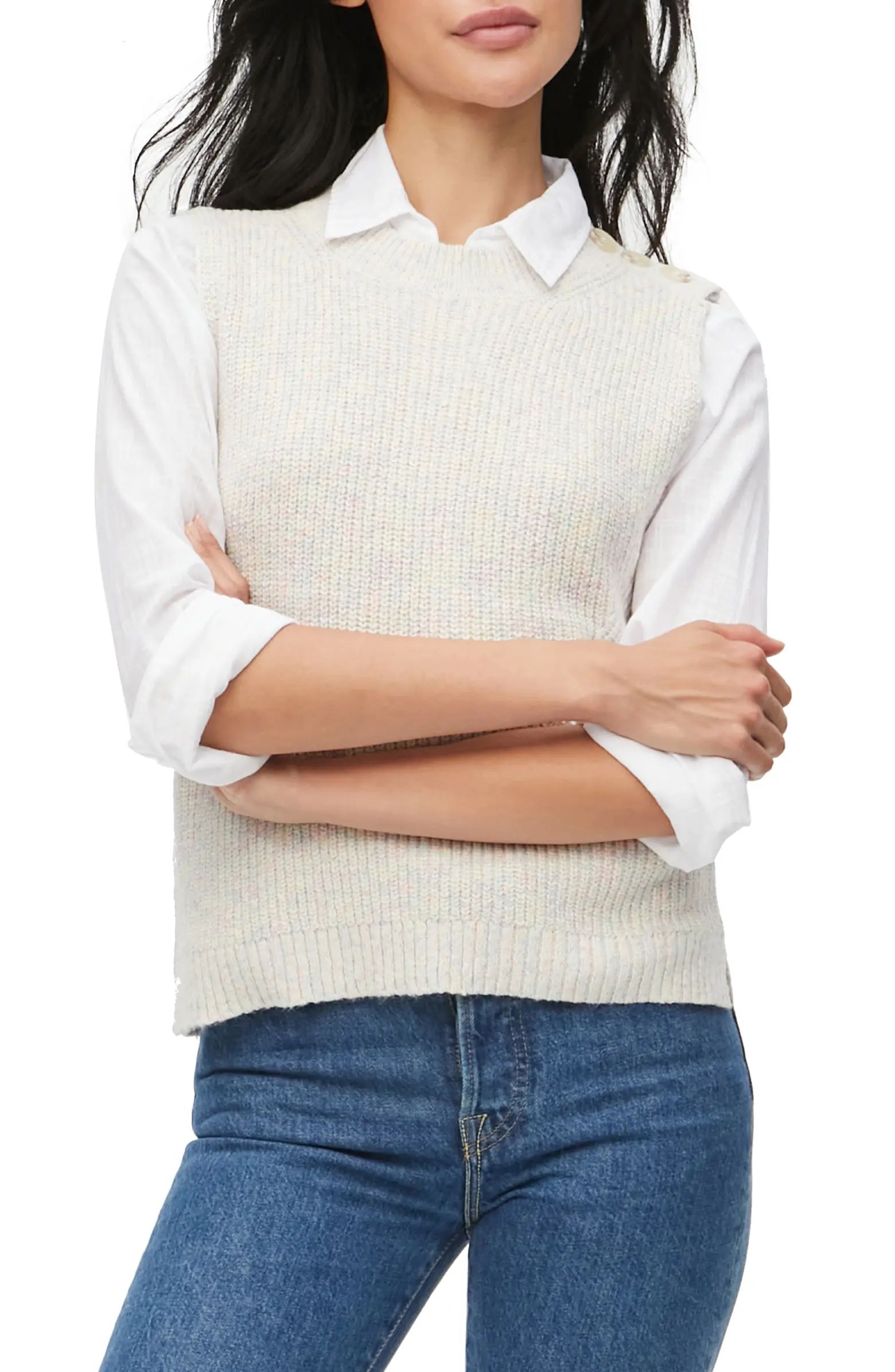 Marled Crewneck Sweater Vest | Nordstrom