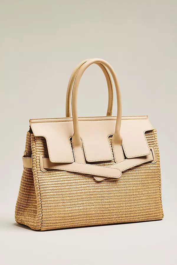 Stella Soft Rattan Handbag | Anthropologie (US)