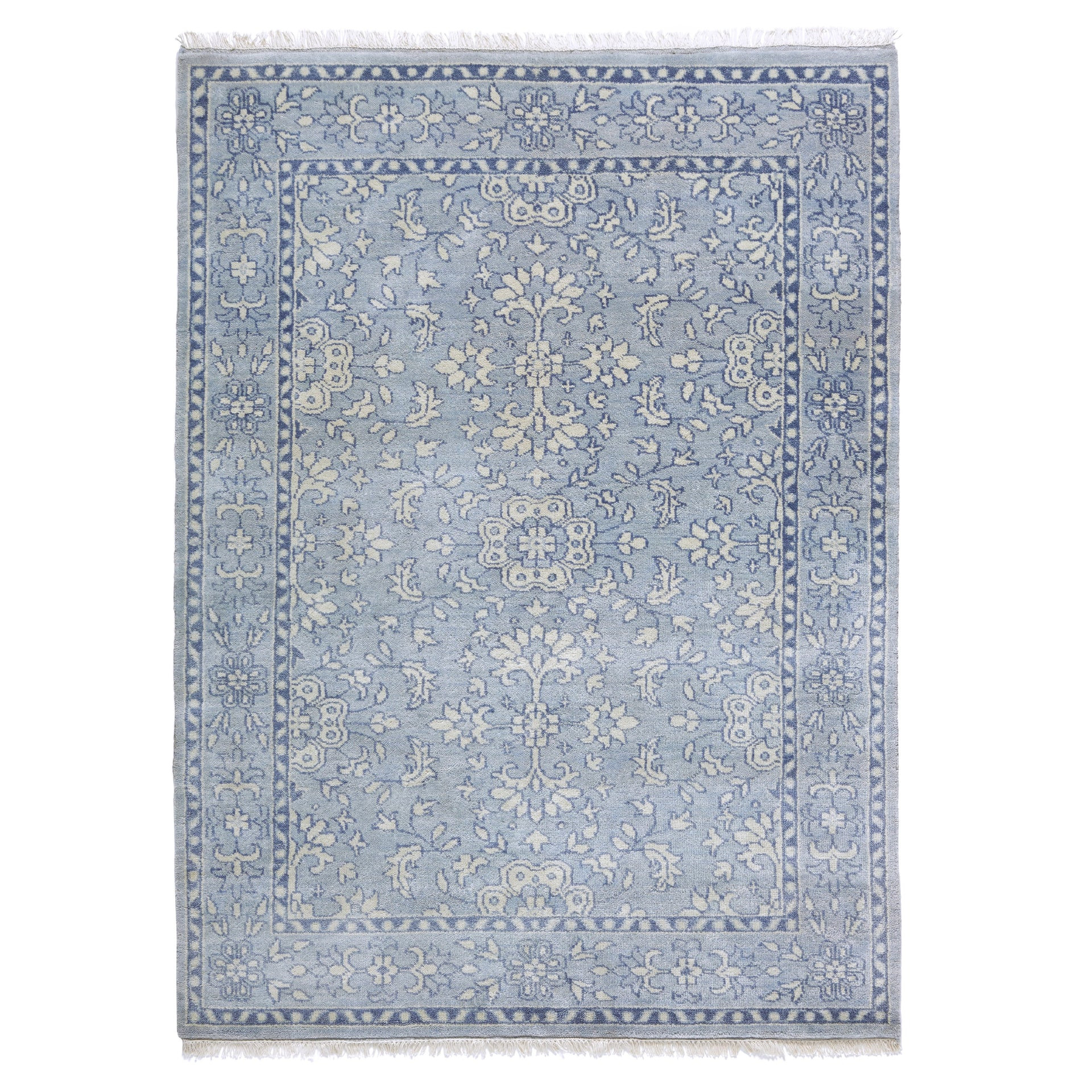Emma Rug Soft Blue | Hand-Knotted Wool Rug | Caitlin Wilson | Caitlin Wilson Design