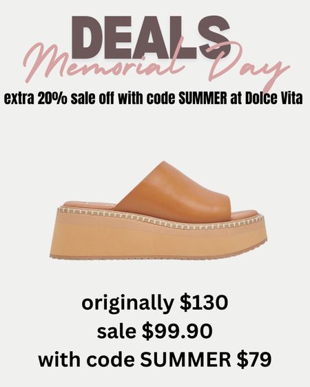 Dolce Vita Memorial Day sale 
20% off sale shoes. Y’all there are SO MANY cute finds! 
Memorial Day deals, Memorial Day sale, Sale alert, sandal sale, sandal deals, wedge, summer deals, summer fashion deals, summer shoes, summer sandals, wicker, platform sandals, heels, braided heels, wicker sandals, scalloped sandals, beach outfit, resort wear, travel outfit, vacation outfit 
#shoes #sale #sandals 

#LTKShoeCrush #LTKSeasonal #LTKSaleAlert