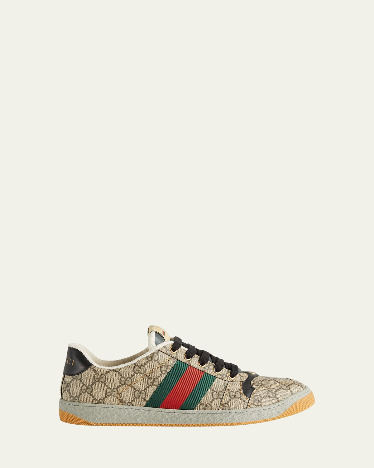 Men's Screener GG Canvas Low-Top Sneakers | Bergdorf Goodman