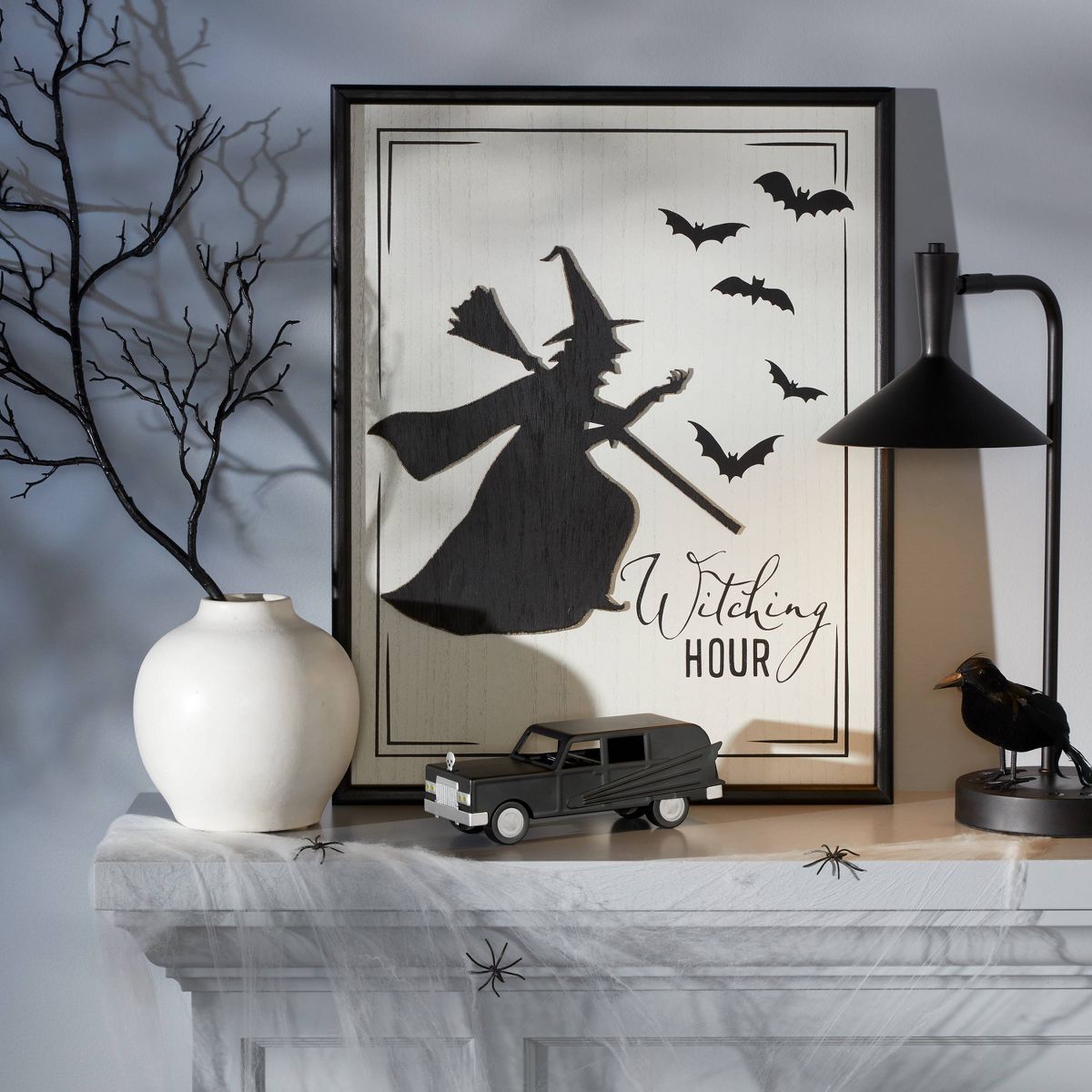 Black Hearse with Skull Halloween Decorative Prop - Hyde & EEK! Boutique™ | Target
