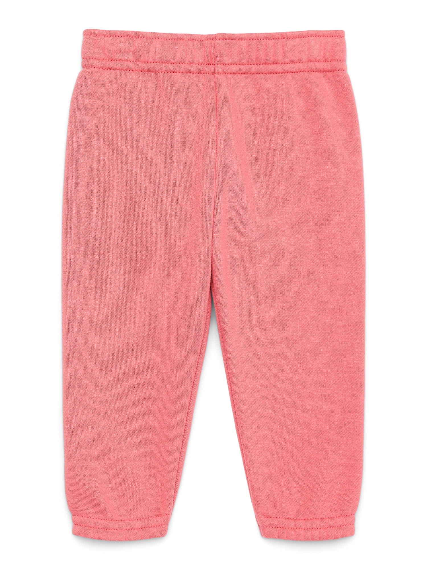 Garanimals Baby Girl Solid Fleece Joggers, Sizes 6-/9 Months - 24 Months | Walmart (US)
