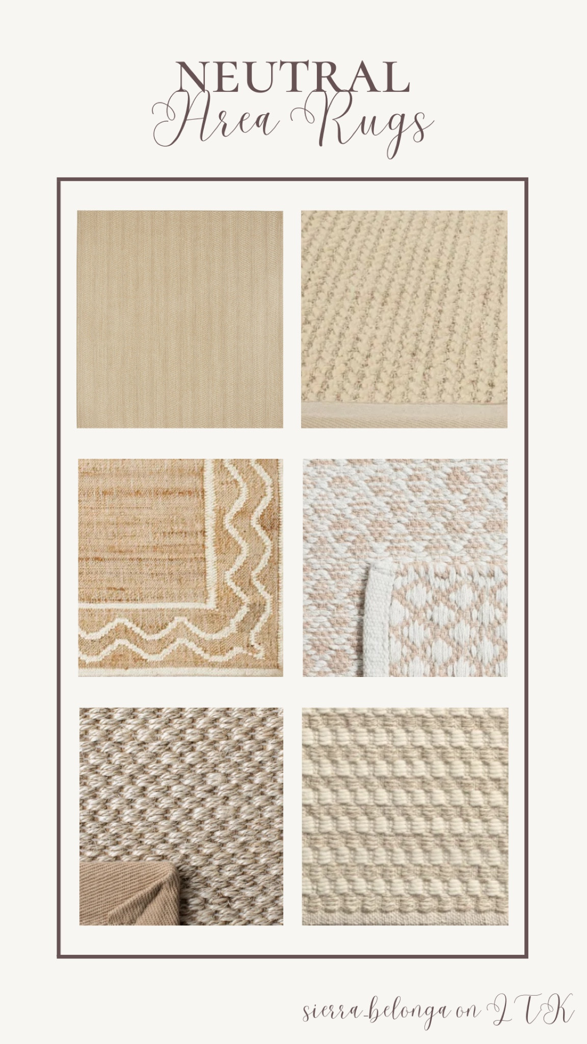 Shop my round up of neutral area rugs! 

#LTKsalealert #LTKSale #LTKhome