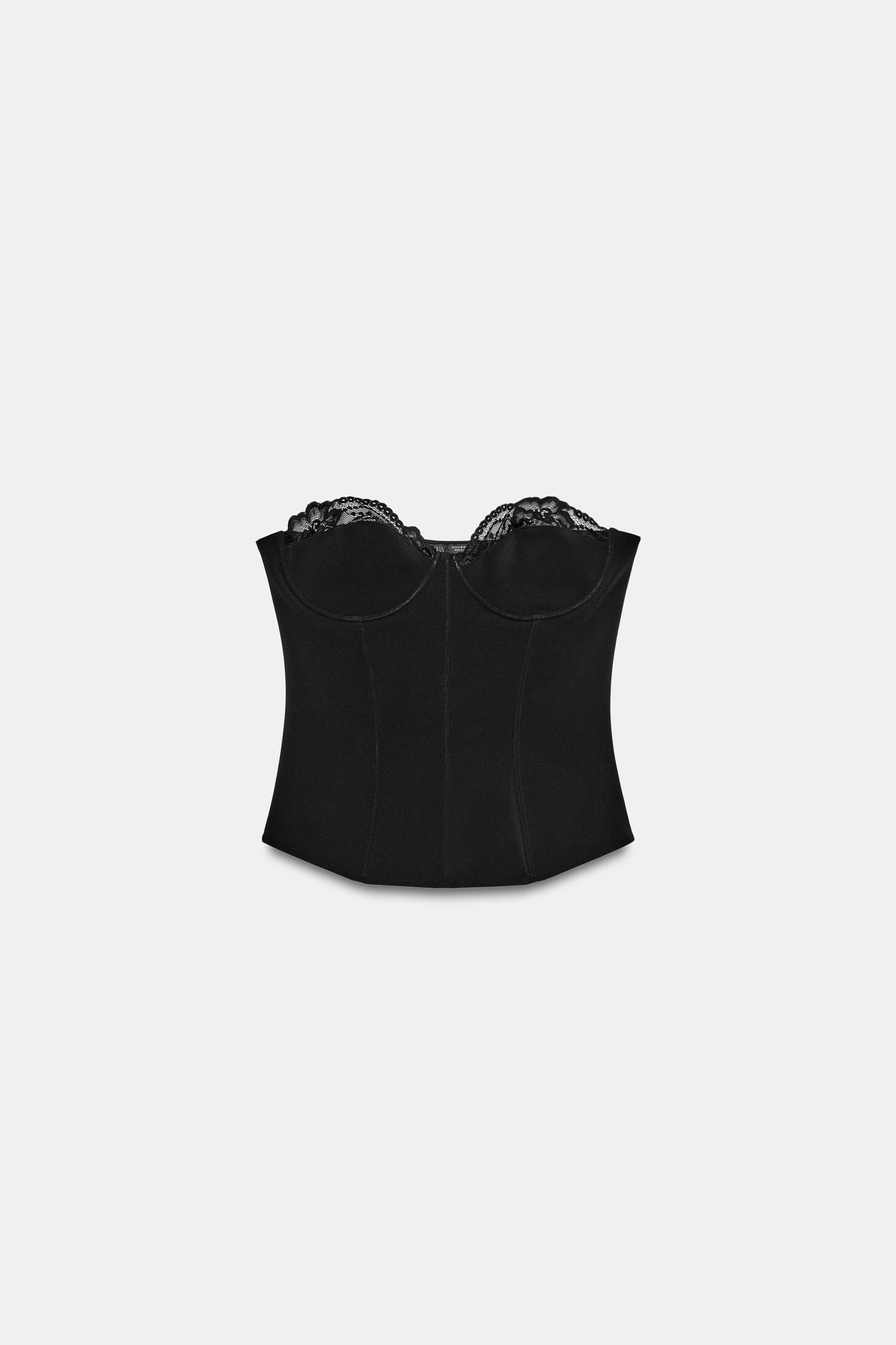 LACE STRETCH CORSET | Zara UK