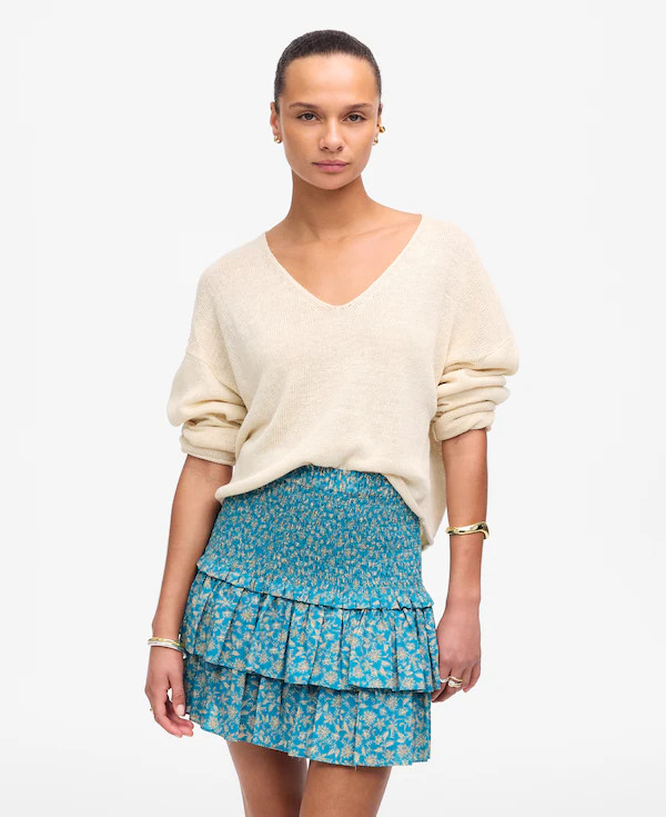 Tiered Mini Skirt | Madewell | Madewell