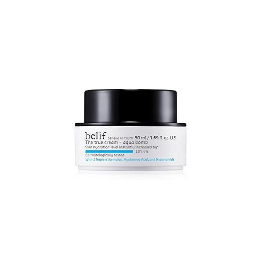 belif The True Cream Aqua Bomb | New & Improved | Hydration in 10 Seconds | Hyaluronic Acid, Niac... | Amazon (US)