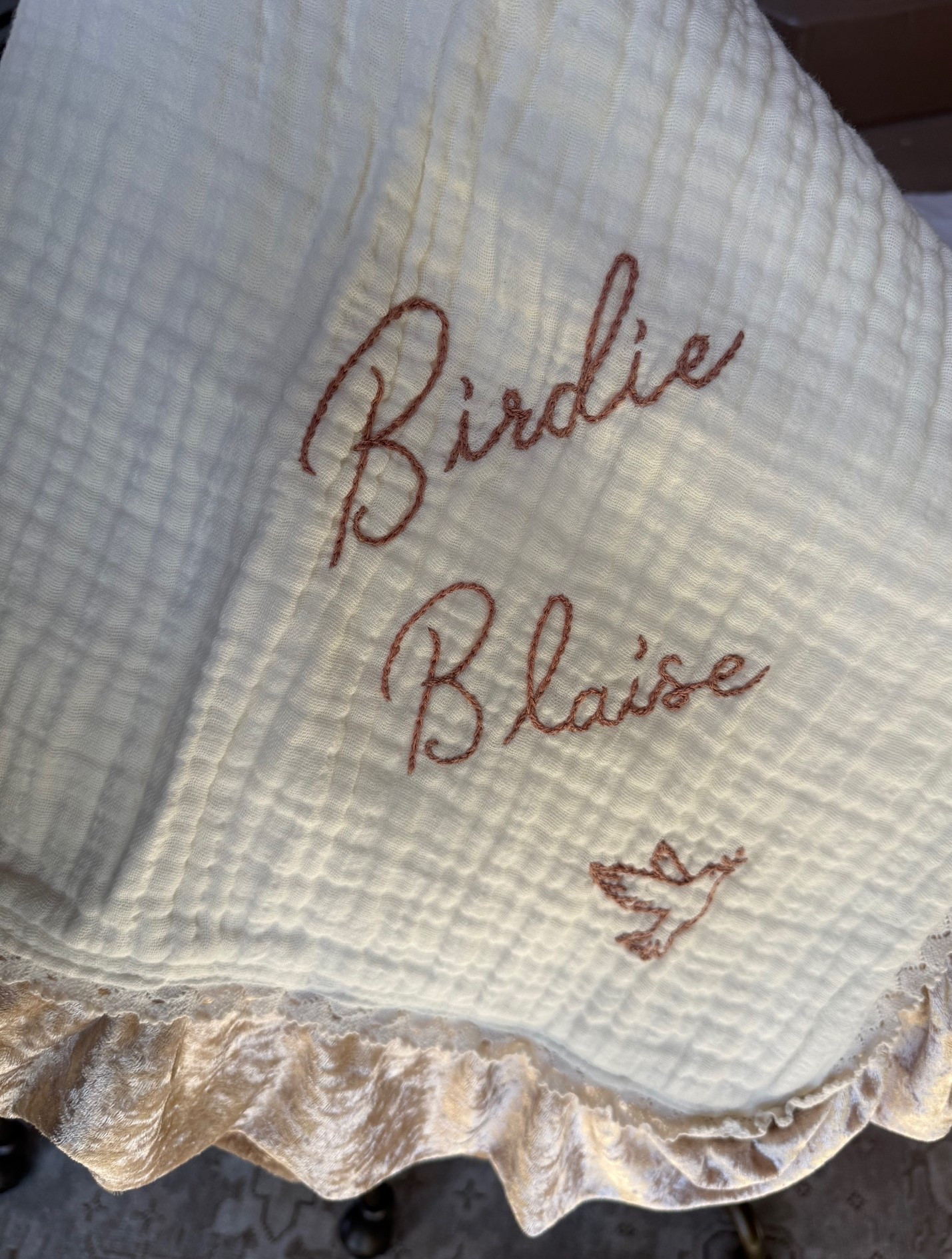 Wanted to share the sweetest gift from on my gfs that was made before we switched Birdies middle name & the shop remade it for us!!💕

Dressupbuttercup.com #dressupbuttercup #dederaad

#LTKmomlife #LTKHome #LTKBaby