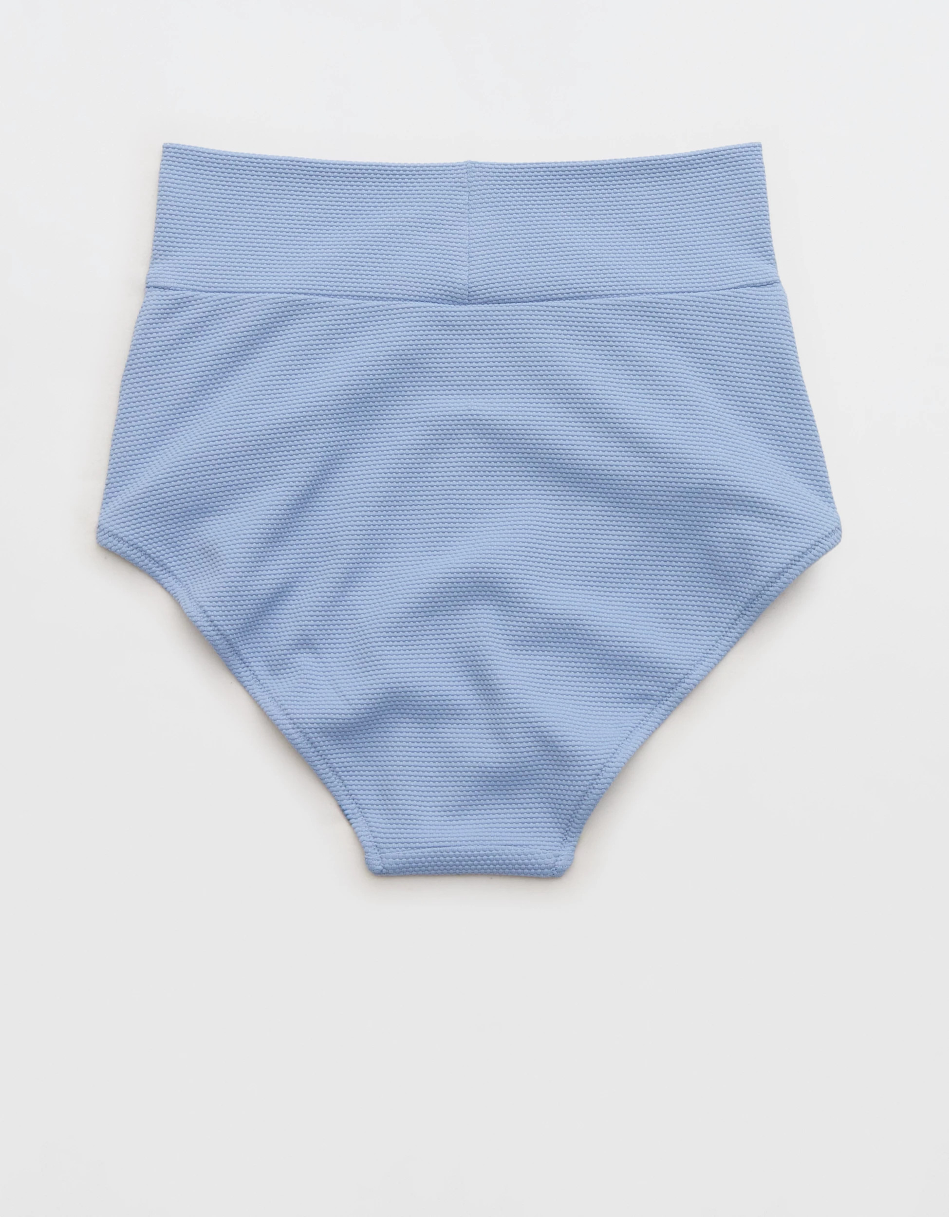 Aerie Pique High Waisted Full Coverage Bikini Bottom | Aerie