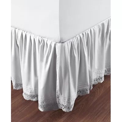 Marchant Crochet Cotton Bed Skirt | Wayfair North America