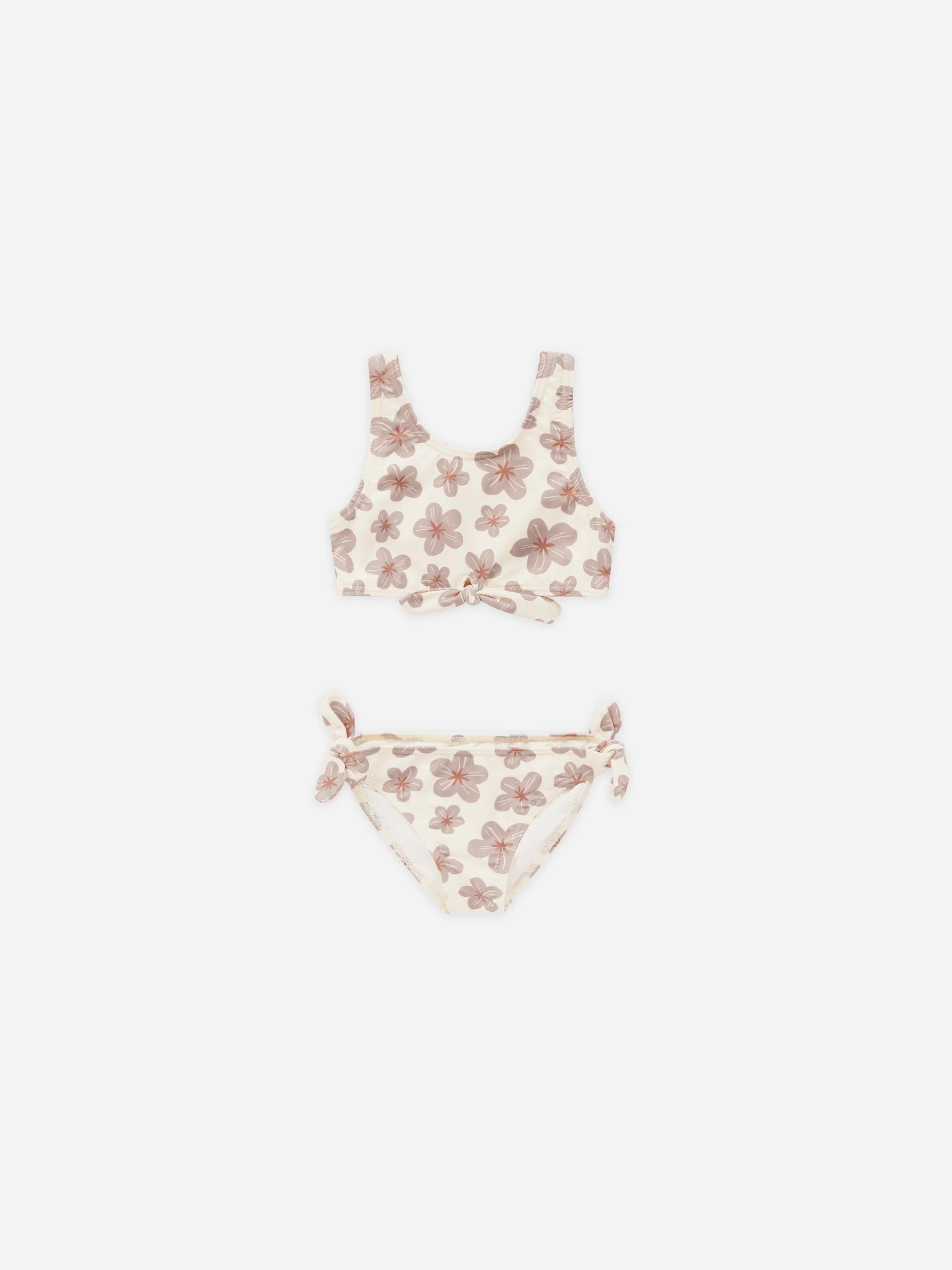 Knotted Bikini || Hibiscus | Rylee + Cru