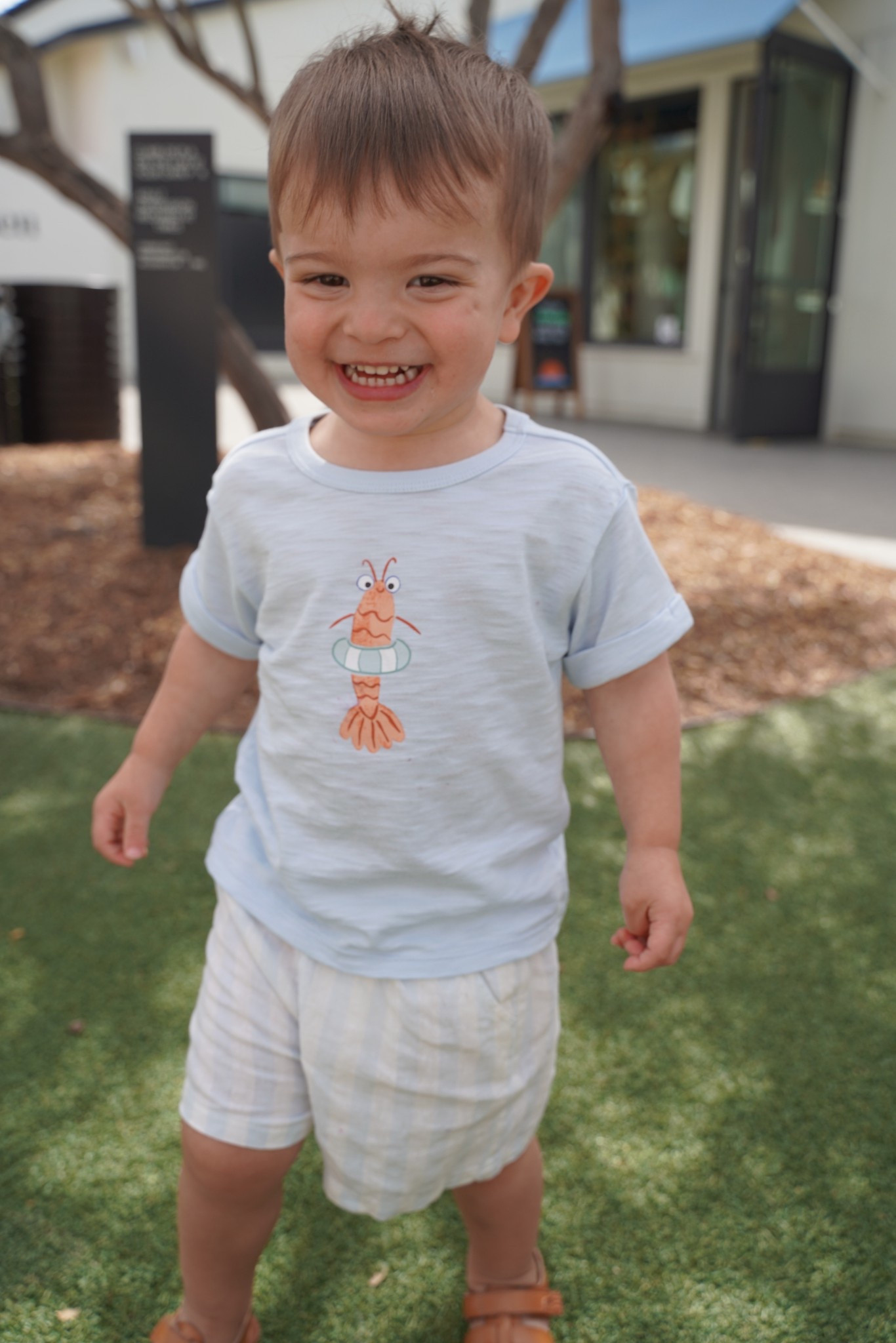 How cute is this new matching set I just got Beckham from @Target 🦞 I’m obsessed with this whole line from Cloud Island for summer! He wore this during one of the days we were in California and it was one of my favorite outfits! 

#baby #summer #target #lobster #beach #travel #kids #vacation #beachvacation #resort #packing #whattowear #babyboy #toddler #toddlerboy 

#LTKmomlife #LTKBaby #LTKKids