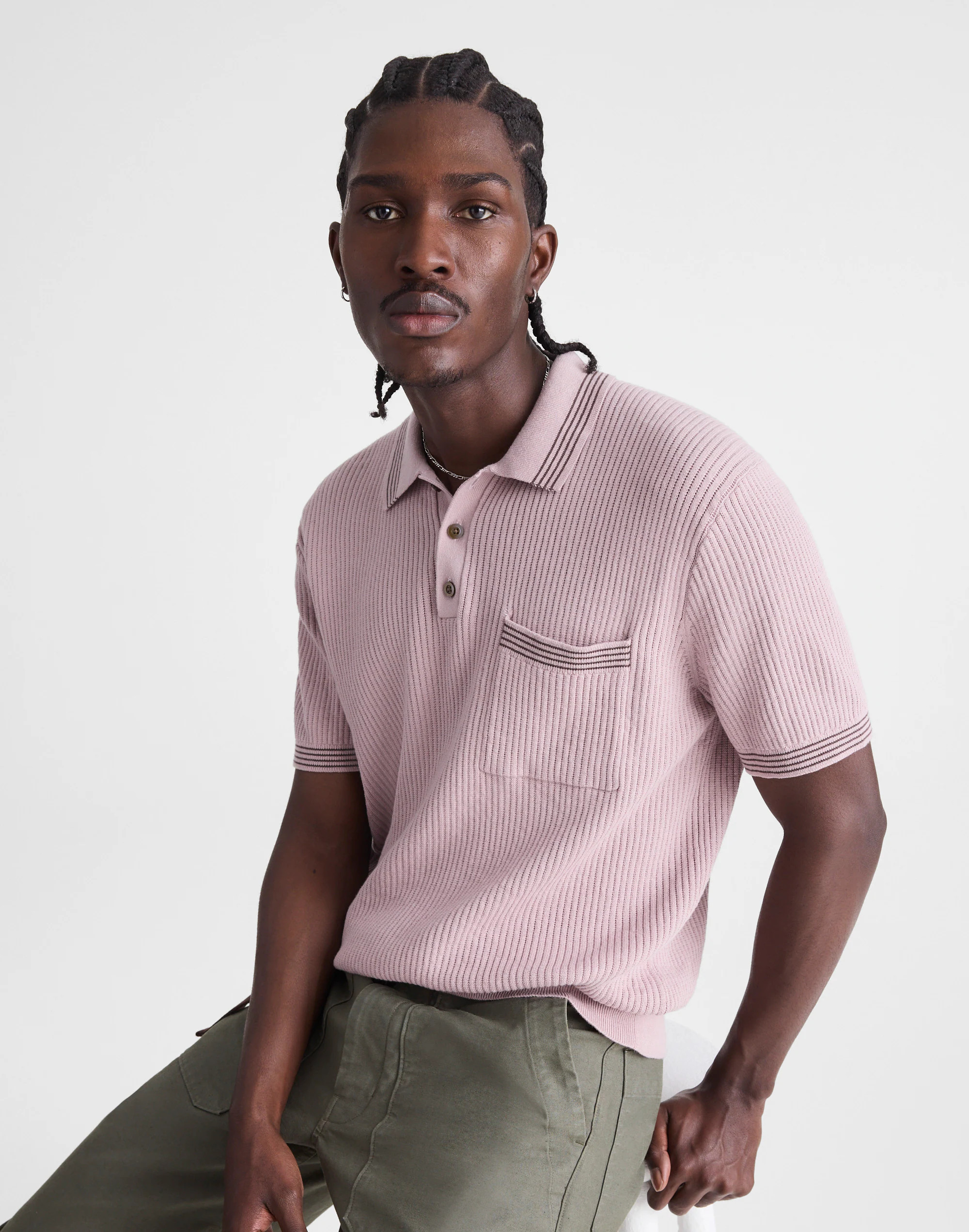 Tipped Sweater Polo | Madewell