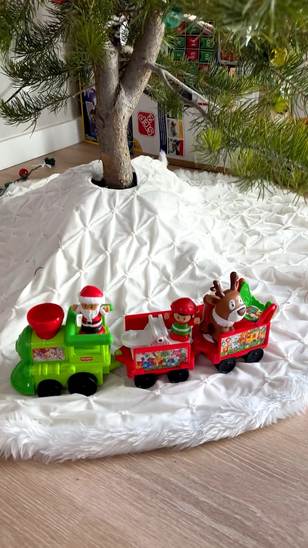 This Christmas set is absolutely adorable! 🎅🏻✨
The Fisher-Price Little People Musical Christmas Train comes with Santa, an elf, and a reindeer — perfect for pretend play and holiday fun. My kids LOVE Little People toys, and this festive train makes the cutest gift idea or Christmas morning surprise!
#LTKHoliday #LTKKids #FisherPrice #LittlePeopleToys #ChristmasToys #HolidayGiftIdeas #KidsChristmasGifts #ChristmasForKids #HolidayMagic #ToddlerToys #PreschoolToys #MomApprovedToys #ChristmasGiftGuide

#LTKKids #LTKBaby #LTKGiftGuide