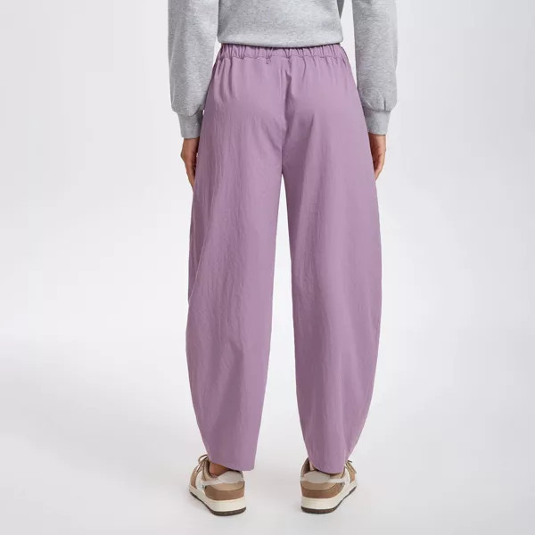 Women's Mid-Rise Ankle Length Barrel Leg Pants - Wild Fable™ Purple XS | Target