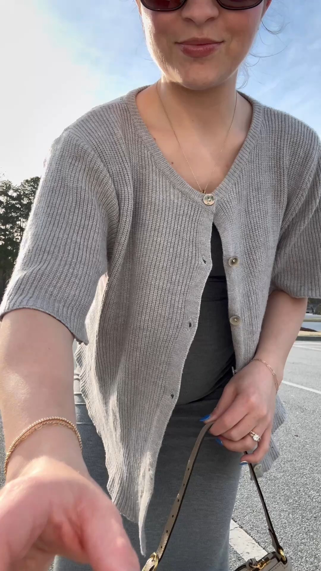 Skims maxis will be my uniform this summer 🫡  #OOTD #bumpstyle #bumpootd #MomsofTikTok #momlife #pregnancy #fashion #amazonfinds #skimsdress 

#LTKU #LTKBump #LTKPetite