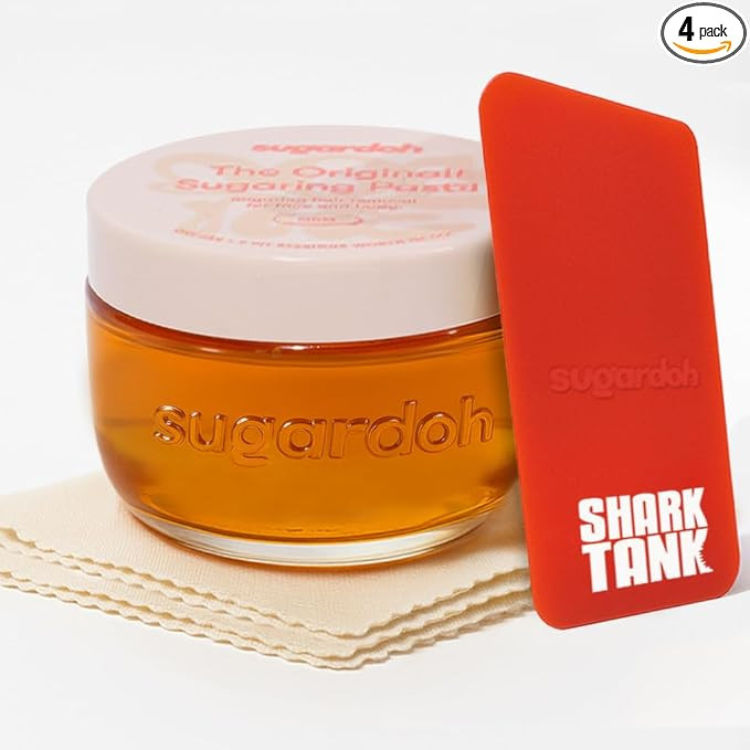 Sugardoh Sugar Waxing Kit for Women As Seen On Shark Tank (Mini Kit Firm) Face, Arms, & Legs, Sug... | Amazon (US)