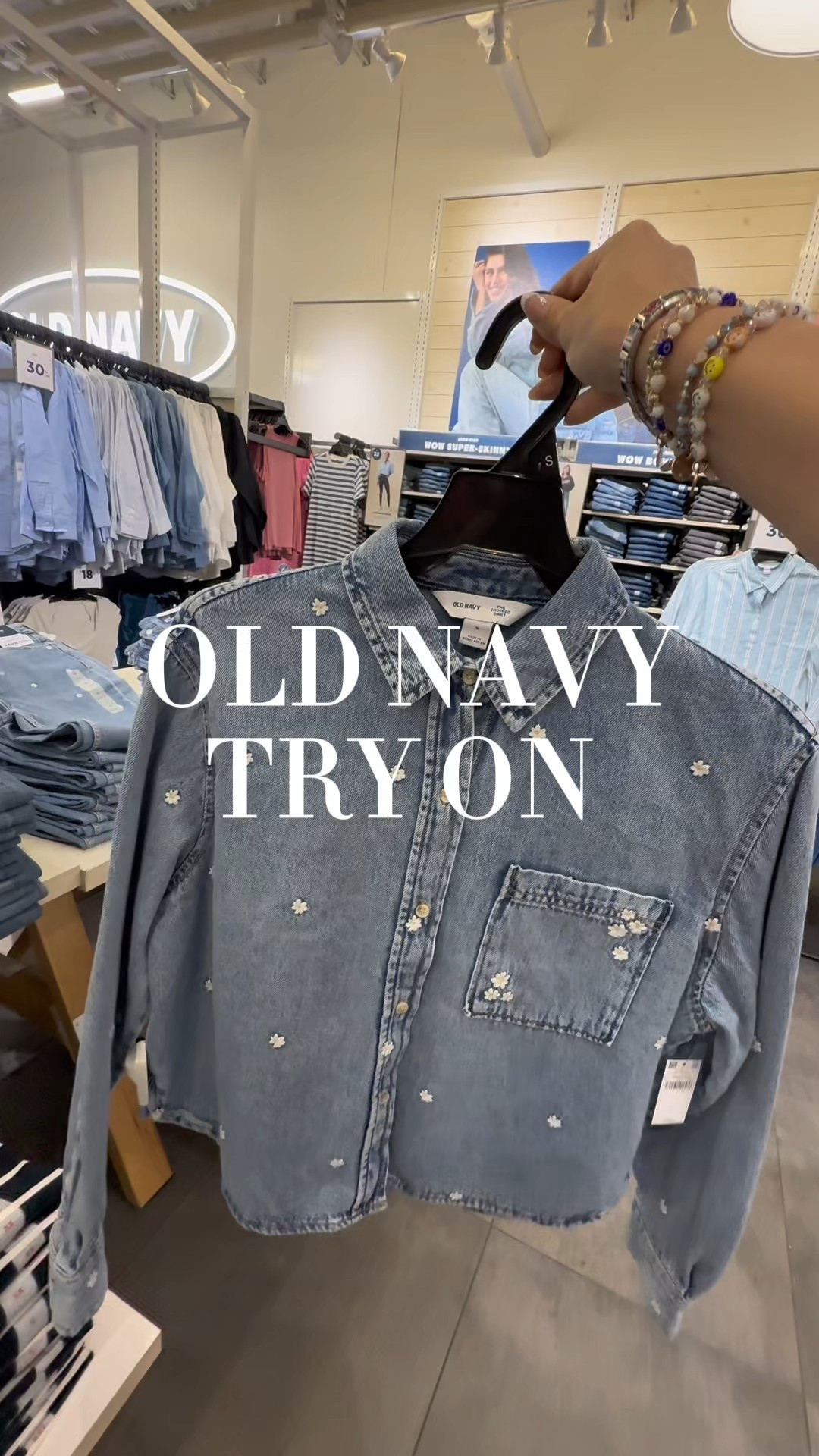 This denim set screams SPRING 🌼🌷what do you guys think? Should I go back for the top? 

Spring outfit ideas, spring outfit inspo, millennial mom style, 

#LTKWatchNow #LTKSeasonal #LTKStyleTip