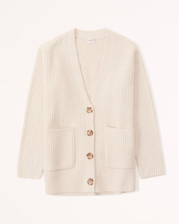 Women's Fluffy Oversized Cardigan | Women's Tops | Abercrombie.com | Abercrombie & Fitch (US)