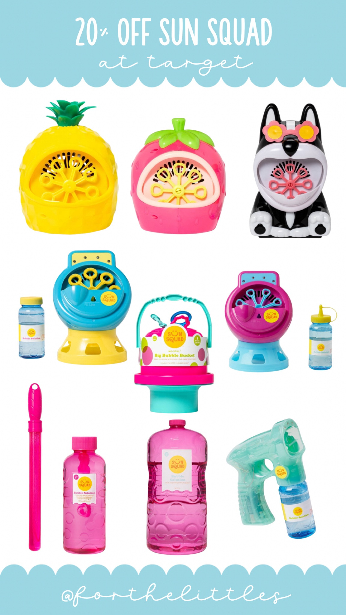 20% off Sun Squad at Target including these bubble machines and accessories !

#LTKKids #LTKSeasonal #LTKSaleAlert