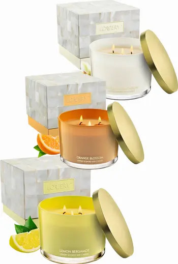 3-Wick Scented Candle Trio Gift Set | Nordstrom