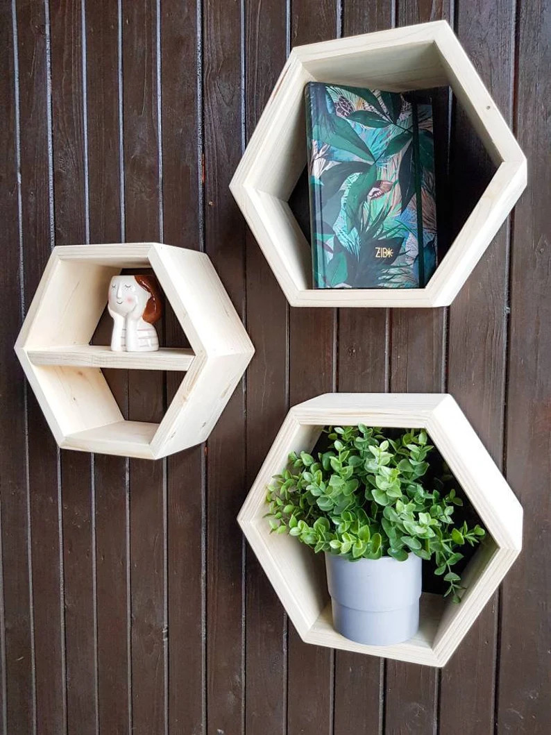 Hexagon Set of 3/large Hexagon Set of 3/medium Hexagon Set/a - Etsy | Etsy (US)