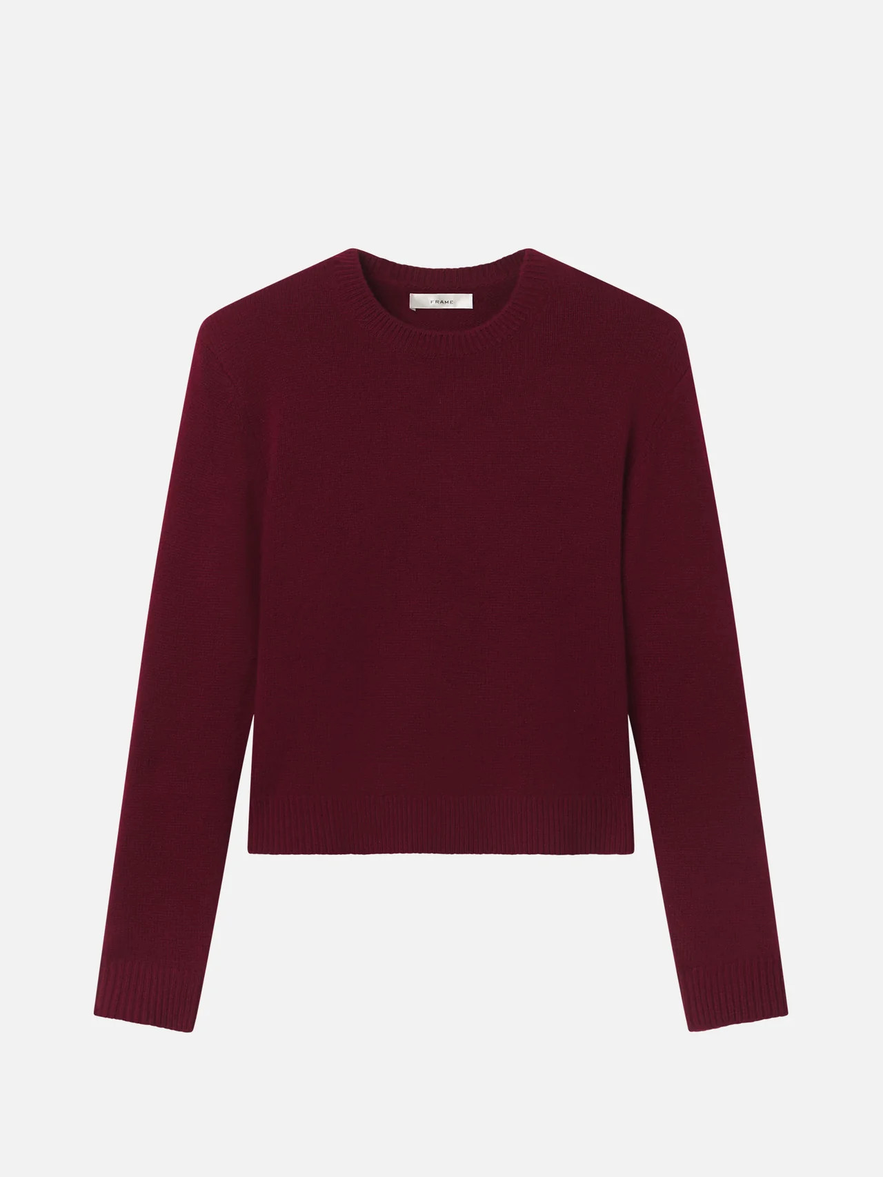 THE CASHMERE CLEAN CREW PINOT | Frame Denim